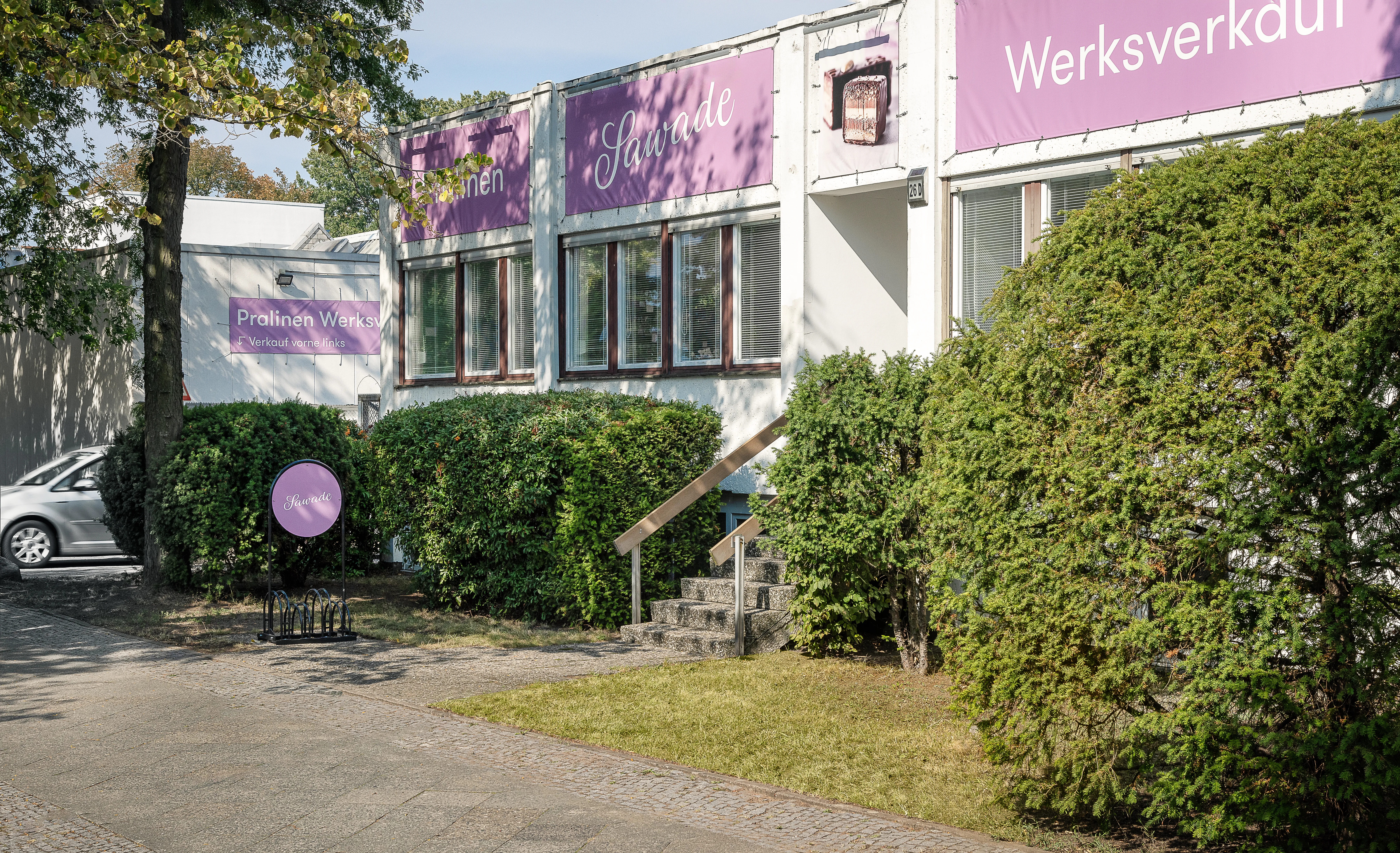 Sawade Filiale Werksvekauf von außen 