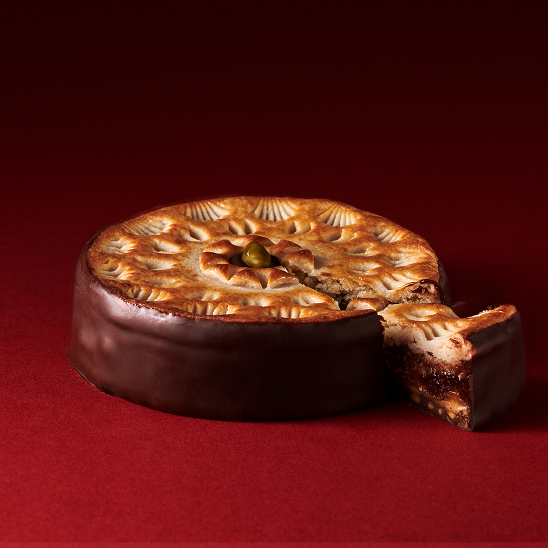 Die Sawade Torte angeschnitten