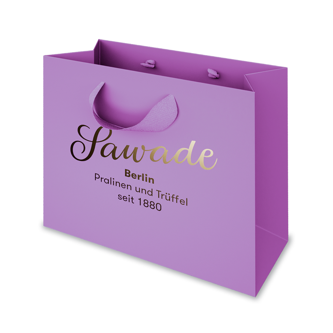 Geschenktüte M in der Farbe Violett