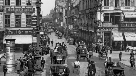 Historische Abbildung Berlin Unter den Linden
