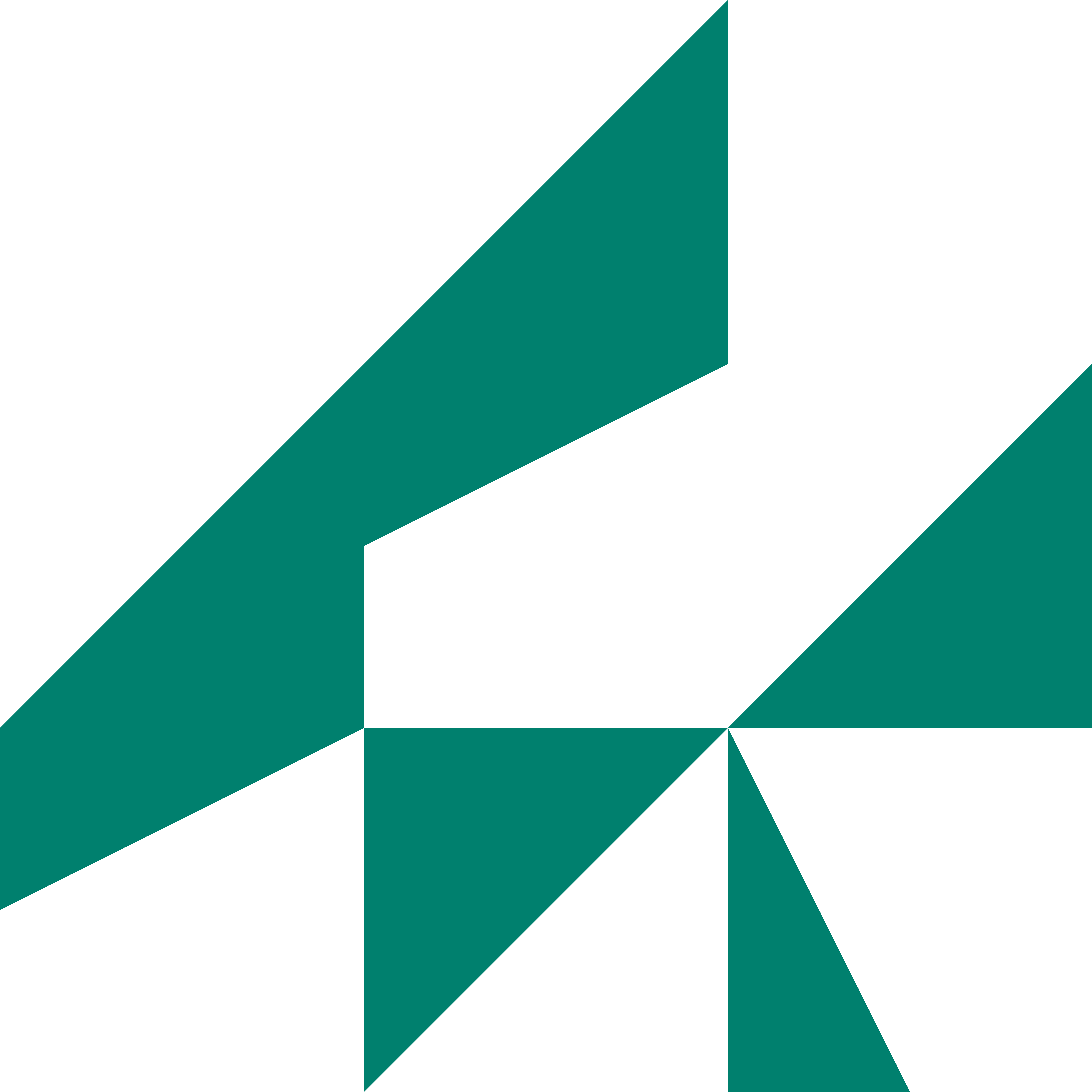 Muster aus geometrischen Elementen in Türkis