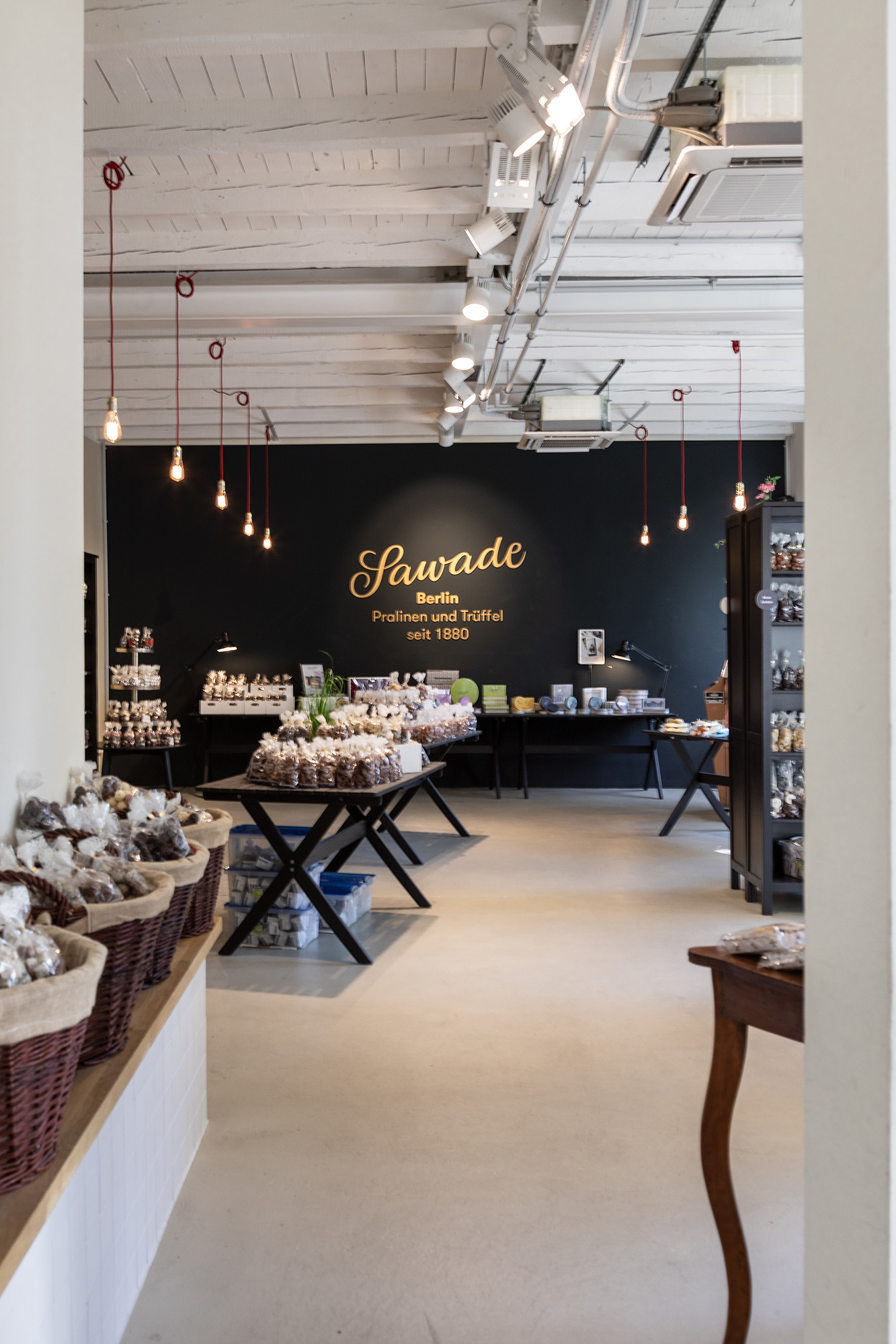 Sawade Pralinengeschäft von innen  