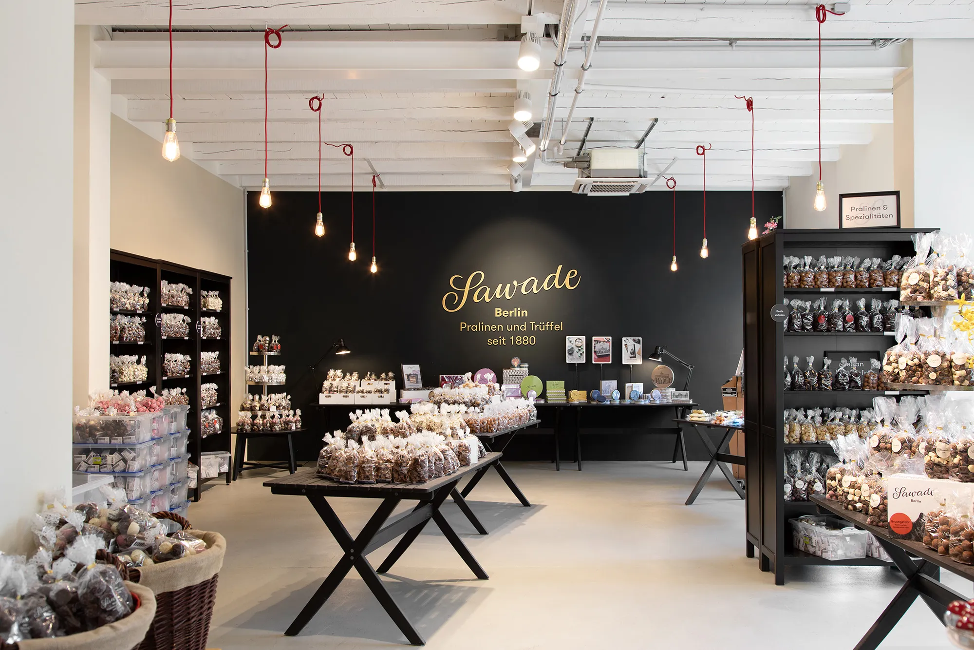 Sawade Pralinengeschäft von innen  