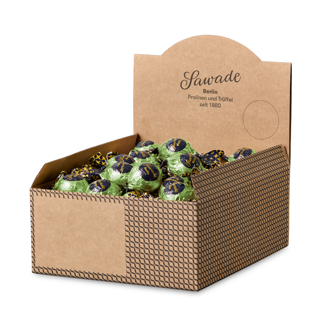 Produktbild: Gebrannte Mandel Kugel in Karton