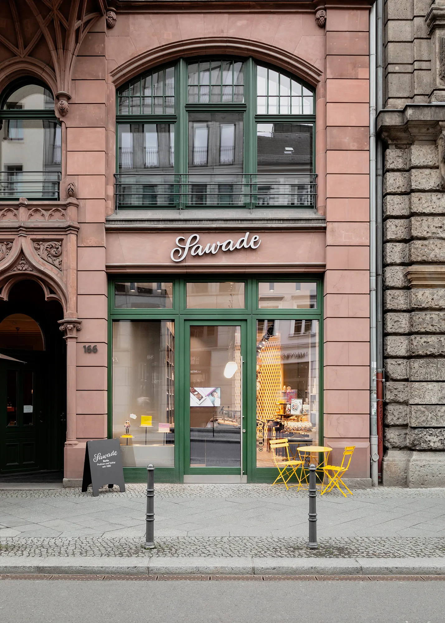 Sawade Pralinengeschäft von innen Sawade Pralinengeschäft von innen