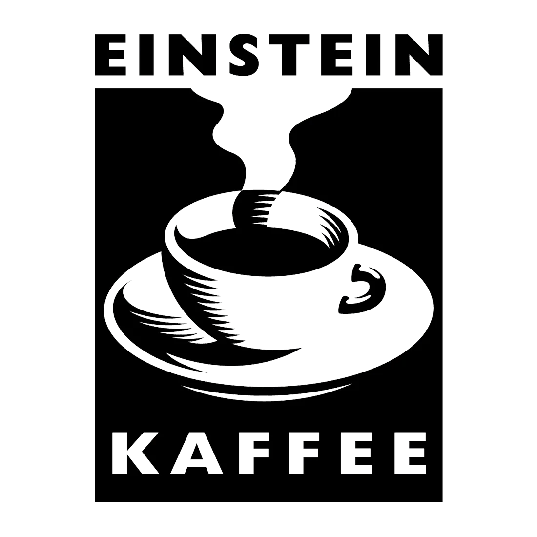 Logo: Einstein Kaffee Logo: Einstein Kaffee