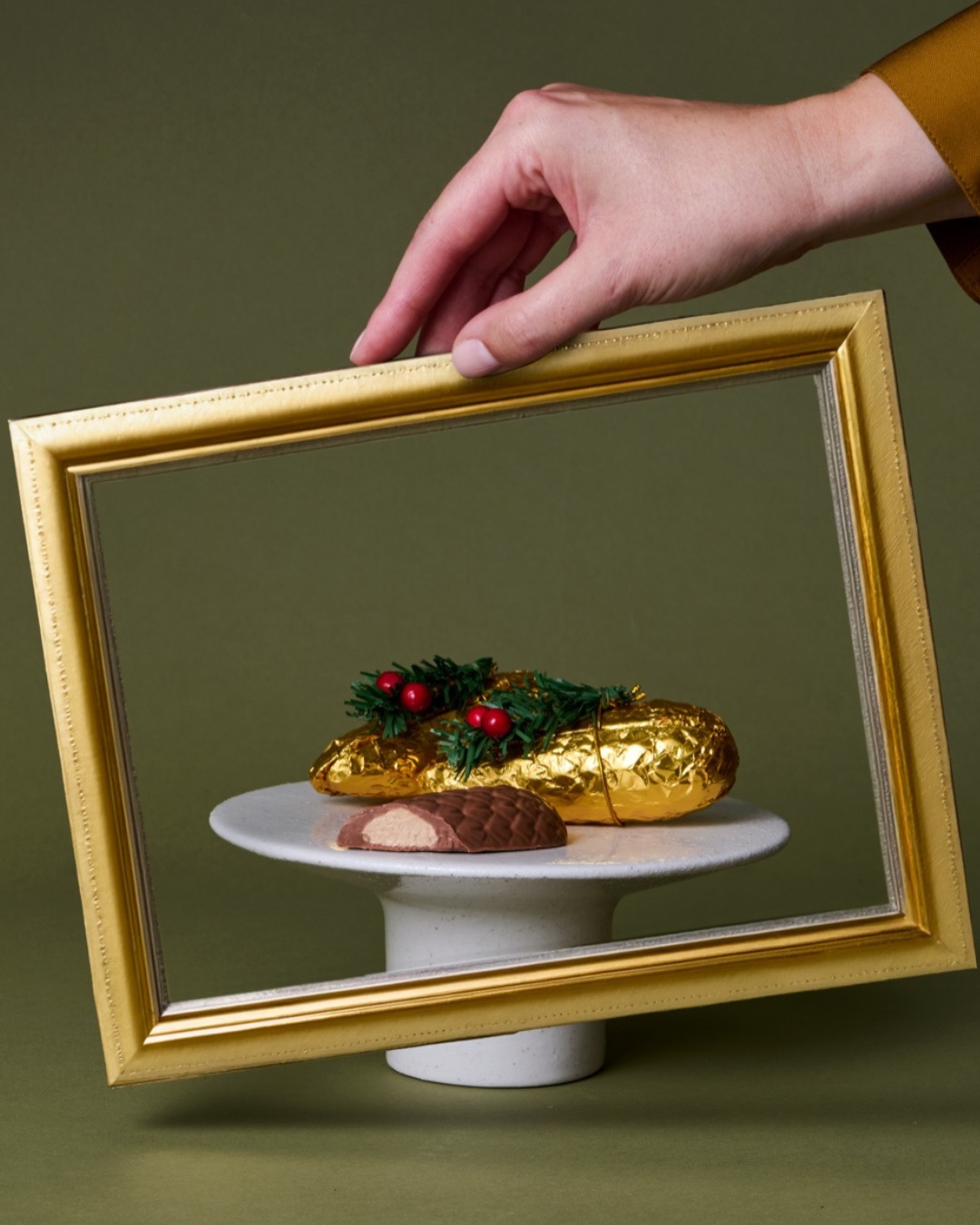 Endlich wieder da! Unseren Sahne-Nougat Zapfen gibt es nur zur Weihnachtszeit. Wir wollen nur das Beste für euch, wenn wir sagen: Den müsst ihr probieren!